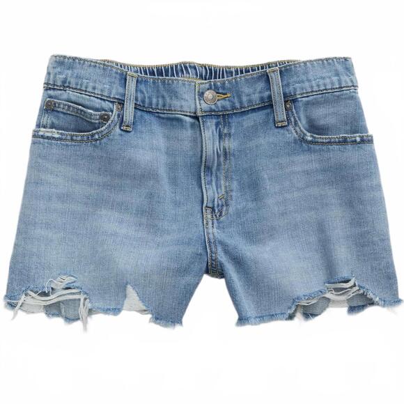 AE Aerie Daydream Distressed Denim Short American Eagle Casual Blue NWT XS - Picture 2 of 8